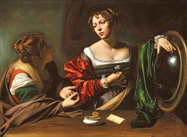 Martha and Mary by Caravaggio